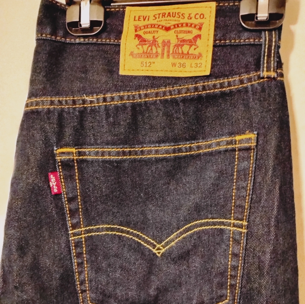 Levi's Men's Dark Blue Slim Jeans